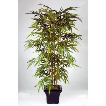 Bambú artificial TARIK, troncos naturales, verde, 120cm