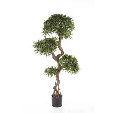 Podocarpus sintético NADUN, tronco artificial, verde, 130cm
