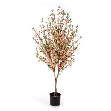 Cerezo artificial ZADAR, troncos naturales, flores, rosa, 140cm