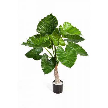 Colocasia artificial SURI, verde, 80cm