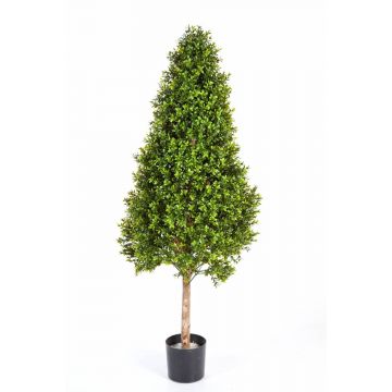 Seto boj triangular artificial TOM, tronco natural, verde, 105cm