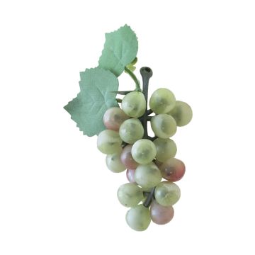 Racimo de uvas artificiales SHEBEI, verde-rosa
