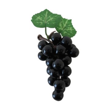 Racimo de uvas artificiales SHEBEI, negras