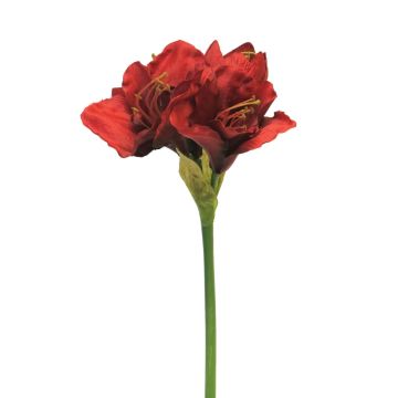 Amaryllis artificial HEJIA, roja, 60cm