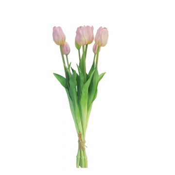 Ramo de tulipanes artificiales LONA, rosa, 45cm, Ø15cm