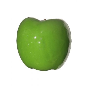 Manzana artificial ZESHUO, verde claro-brillante, 20cm