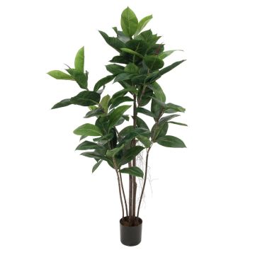Ficus elastica plástico VICA, tronco artificial, verde, 120cm