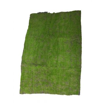 Alfombra de musgo artificial ANYUN, verde, 100x100cm
