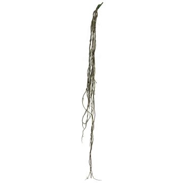 Liana artificial de Philodendron Monstera Deliciosa LEIMA, varilla de ajuste, negro, 110cm