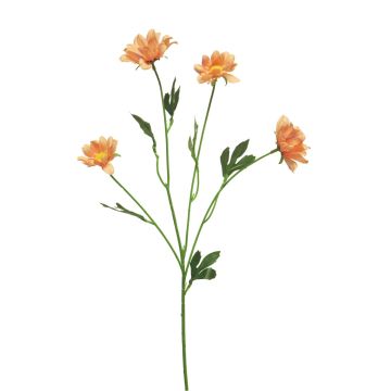 Rama de crisantemo artificial AJUAN, naranja, 60cm