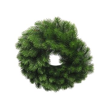 Corona de abeto artificial FEILAN, verde, Ø35cm