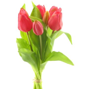 Ramo de tulipanes artificiales LONA, rosa oscuro, 30cm