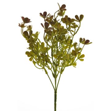 Sedum spectabile artificial QIUFENG, varilla, verde-rosa, 35cm