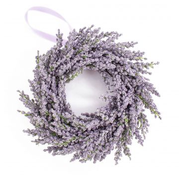 Corazón de lavanda textil YLVIE, violeta, Ø25cm