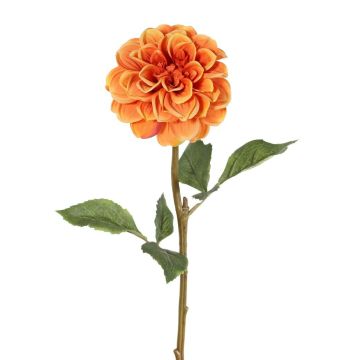 Flor artificial dalia BREDANA, naranja, 60 cm, Ø 11 cm