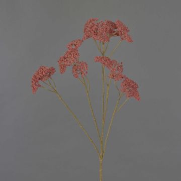 Rama decorativa de milenrama ORTEGA, roja, 70 cm, Ø 4 cm