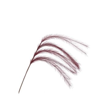 Pana artificial LUMINIA, rojo burdeos, 135 cm