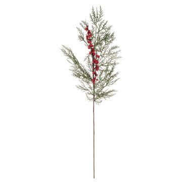 Rama de cedro artificial AMANDLA con bayas, rojo-verde, 80 cm Rama de cedro artificial AMANDLA con bayas, rojo-verde, 80 cm