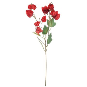 Rama artificial de physalis SEVERINA con frutos, roja, 60 cm
