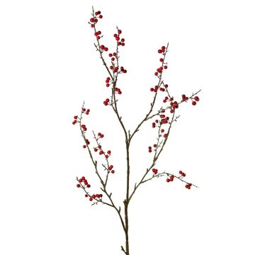 Rama artificial de bayas SYLTAN con bayas, rojo, 120 cm
