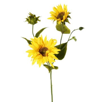 Rama de flor artificial girasol JEVERA, amarillo, 60 cm, Ø 8-11 cm