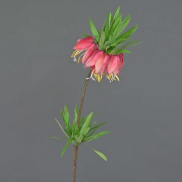Flor artificial corona imperial IMST, rosa, 65 cm