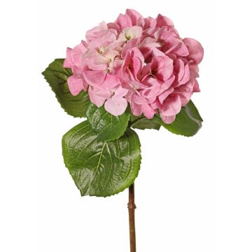 Hortensias artificiales CHIDORI, rosa crema, 60 cm, Ø 20 cm