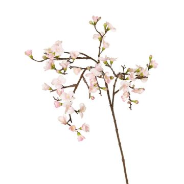 Rama de flor de manzano artificial SADAKA con flores, rosa claro, 100 cm