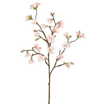 Rama de flor de manzano artificial SADAKA con flores, rosa claro, 70 cm