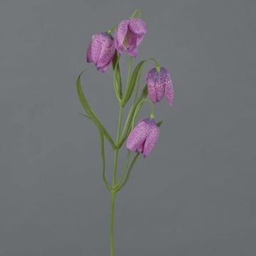 Flor artificial tablero de damas SANEM, lila, 45cm, Ø3cm