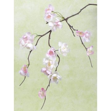Ramillete de cerezo artificial KENZUKE, flores, rosa, 85cm