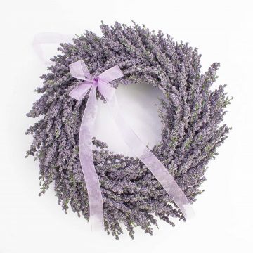 Corazón de lavanda textil YLVIE, violeta, Ø40cm