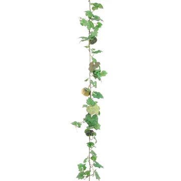 Guirnalda decorativa calabaza ADIRANA con frutas, verde-amarillo, 180 cm Guirnalda decorativa calabaza ADIRANA con frutas, verde-amarillo, 180 cm