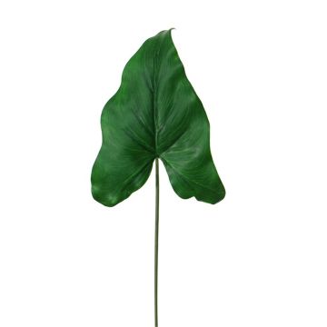 Hoja artificial de anturio ESAD, verde, 40cm