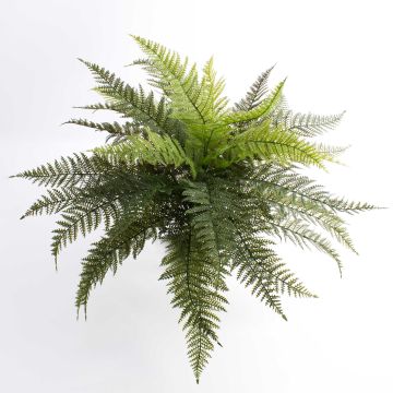 Helecho real artificial AARON, en vara de fijación, verde, 50cm, Ø65cm