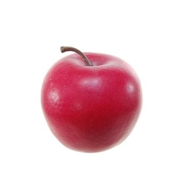 Manzana decorativa HENNY, rojo, 7cm, Ø6,5cm