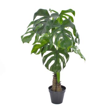 Philodendron Monstera deliciosa plástico FABIUS, exterior, verde, 90cm