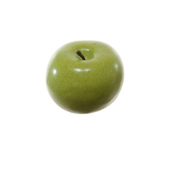 Manzana de plástico AILIM, verde, 6cm, Ø6,5cm
