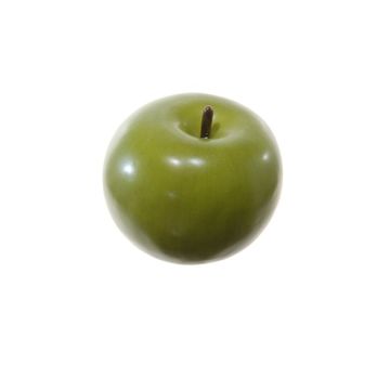 Manzana artificial AKIMO, verde, 6cm, Ø6,5cm