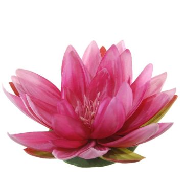 Flor de loto artificial SUADO, flotante, rosa, Ø14cm
