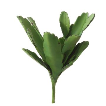 Cactus epiphyllum artificial LUMIEL, varilla, verde, 20cm