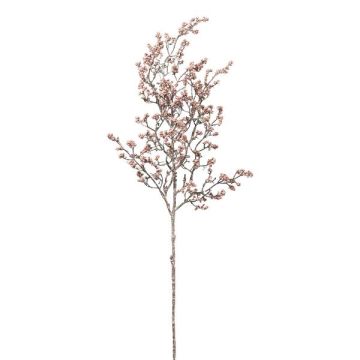 Rama artificial de fruta FREMOR con bayas, malva, 70 cm