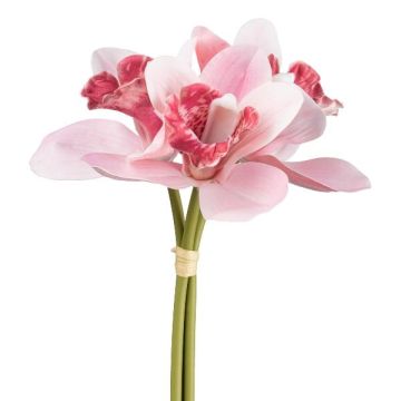 Ramo de flores artificiales Orquídea Cymbidium VOTEM, rosa, 25 cm