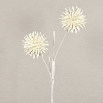 Allium artificial CHIRARA, blanco, 95cm, Ø10cm