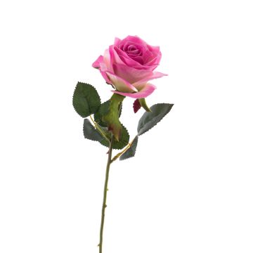 Rosa sintética SIMONY, rosa-fucsia, 45cm, Ø8cm