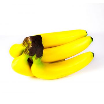 Banana artificial JEFFERY, amarillo-verde, 20,5x11,5cm