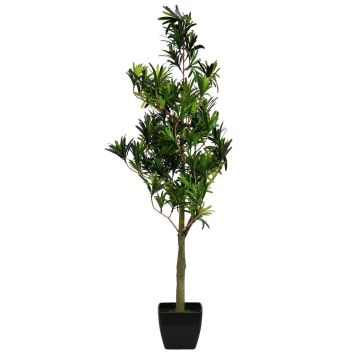 Podocarpus de plástico AMANDO, tronco artificial, verde, 90cm