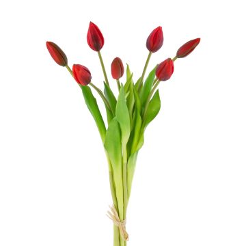 Ramo de tulipanes sintético LONA, rojo, 45cm, Ø20cm