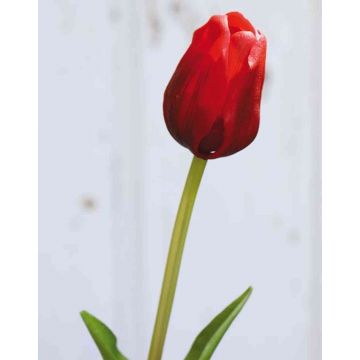 Tulipán artificial LONA, rojo, 45cm, Ø4cm