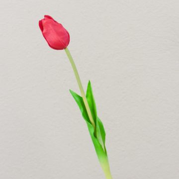 Tulipán artificial LONA, fucsia, 45cm, Ø4cm